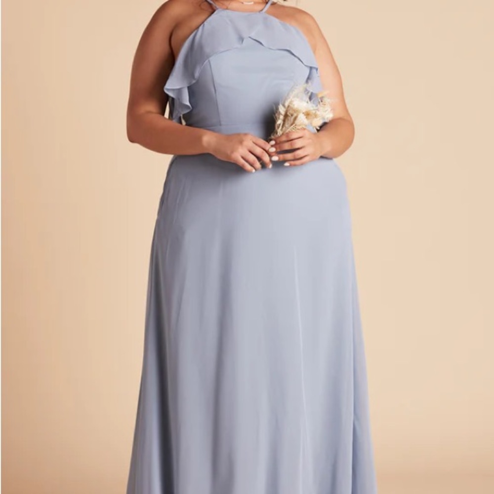 Blue Bridesmaid Dress Birdy Grey- Jules Dusty Blue